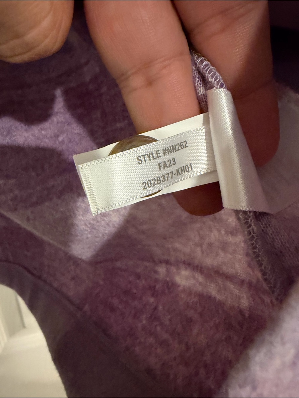 Madewell Brushed Plaid Shacket Lavender Ombre Medium - Picture 7 of 10